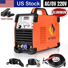 Aluminum Hf Tig Welder/Foot Pedal Ac/Dc 220V Pulse Mma Tig Welding Machine 200A