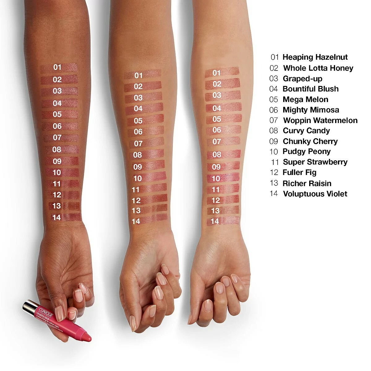 Clinique Chubby Stick moisturizing Lip Colour 02 Whole Lotta Honey eBay