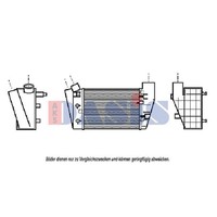 LadeluftküHler FüR Audi A4 Avant 8E5 B6 8ED B7 8H7 8HE 8E2 487250N