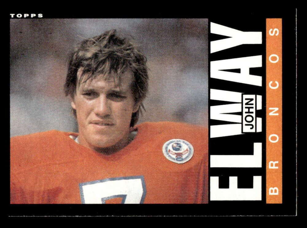 1985 Topps John Elway #238 Denver Broncos EX JX3060