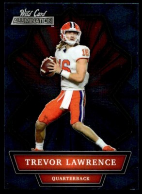 2021 Wild Card Alumination Trevor Lawrence Rookie G58 #ABC-1