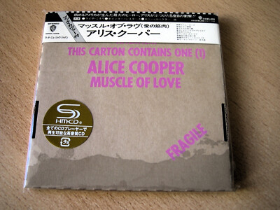Alice Cooper ''Muscle Of Love''  Japan mini LP SHM CD