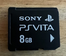 Sony PS Vita 1000 OLED - Black *Very Good* + Sony 8GB Memory Card + Charger