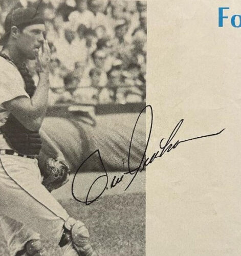 Bill Freehan SIGNED Detroit Tigers 1968 Yearbook Page World Series Champions - Picture 2 of 4