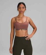 NEW Lululemon Like a Cloud Sports Bra Light Support B/C Cup Smoky Topaz Size 8