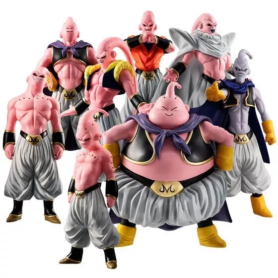 What are the different forms of Majin Buu in Dragon Ball Z? How do