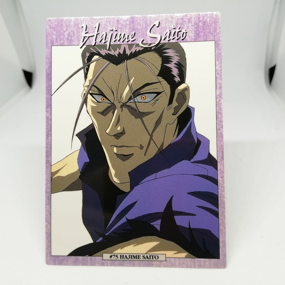 75 Saito Hajime Rurouni Kenshin Samurai X Card DASS Masters