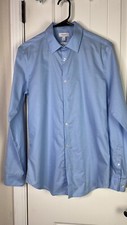 Calvin Klein Mens Slim Fit Size S Infinite Cool Non Iron L/S Button Up Shirt