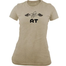 Women's Navy Aviation Electronics Technician (AT) Rating Badge T-Shirt