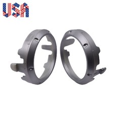 2pcs Fog Light Bezel Left Right For 2006-2007 Toyota Highlander Hybrid