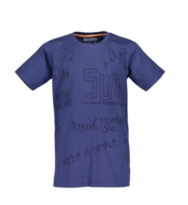 602688 blue seven Jungen Tshirt T - Shirt Neu Gr. 140 152 164 176 blau