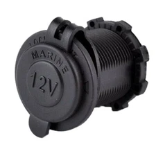 Cigarette Lighter Conector Plug Socket Outlet For Car Boat, Motorcycle,Golf Cart