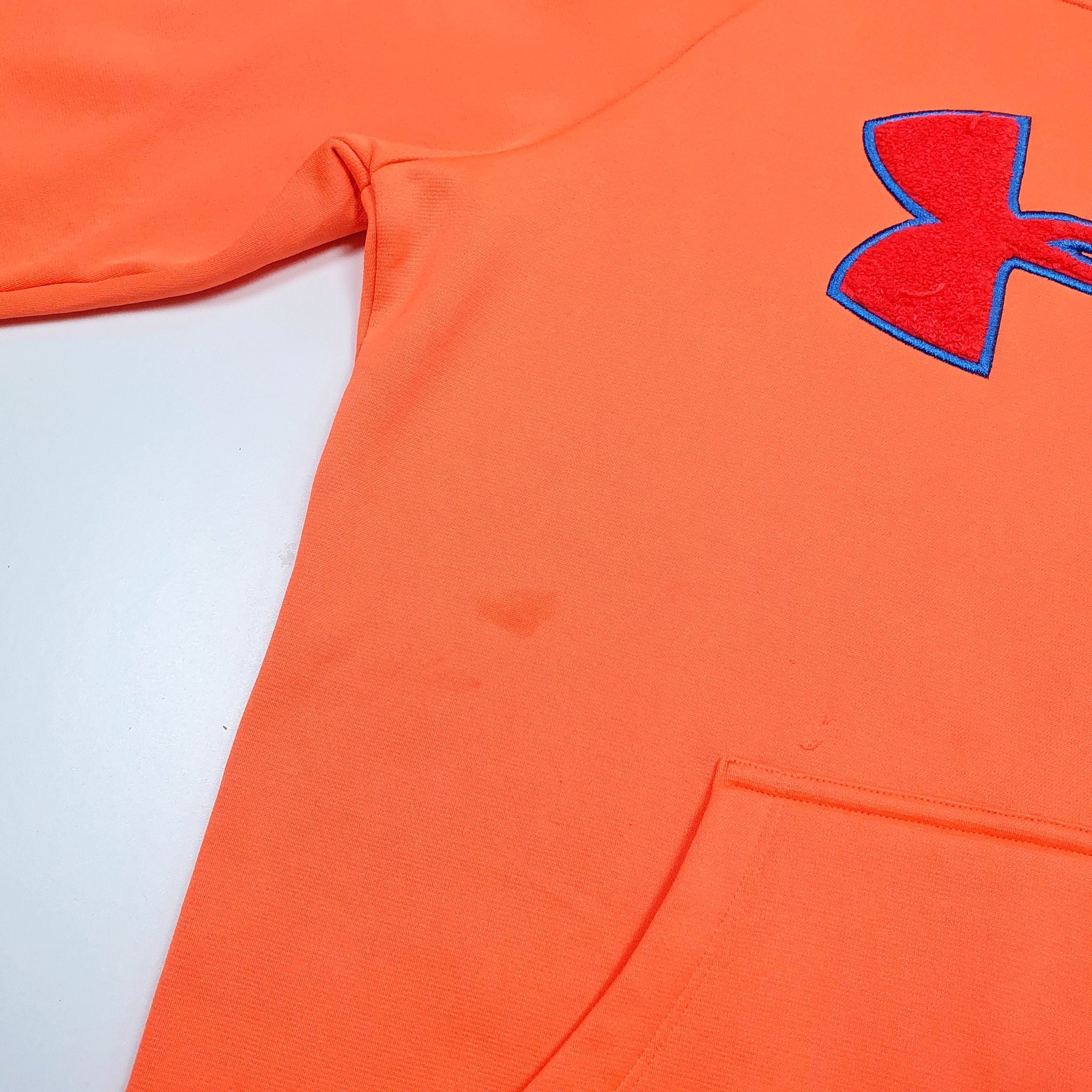 Mens UNDERARMOUR Cotton Crewneck Jumper Sweatshirt S image 4