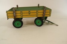 Vintage ciągnik Zetor przyczepa KDN NRD zabawka blaszana zabawka