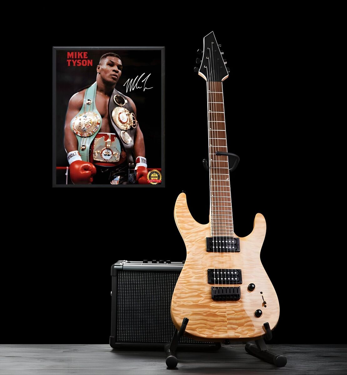 Iron Mike Tyson - WBA, WBC, IBF - Autograph - Reprint Iron Mike Tyson - WBA, WBC, IBF - Autograph - Reprint