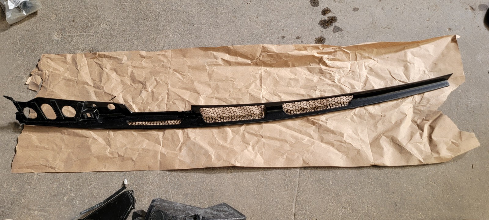 2018 Mclaren 720S Rear Left Side Engine Bonet Cover Trim Oem Damaged