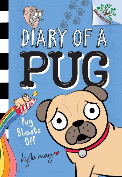 Pug Blasts Off, Library by May, Kyla, Brand New, Free shipping in the US