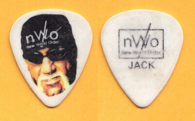 Sleeping With Sirens Jack Fowler Hulk Hogan Guitar Pick - 2013 Warped Tour