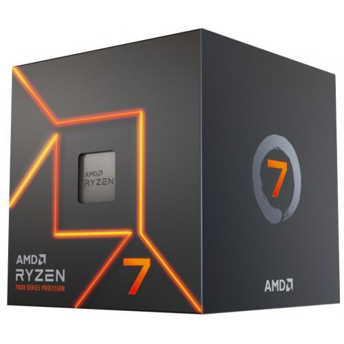 Advanced Micro Devices Ryzen 7 7700 con dispositivo di raffreddamento a prisma Wraith - 8 core e 24 fili - 5,30 GHz imballo originale - Foto 7 di 8
