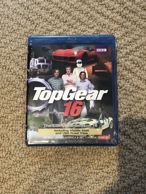 TOP GEAR 16, Complete Season 16 (3 Blu-rays) MINT, FACTORY SEALED.