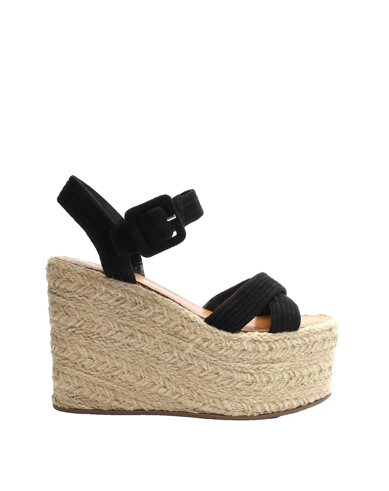 Parte superior de gamuza con tacón de cuña para mujer Schutz