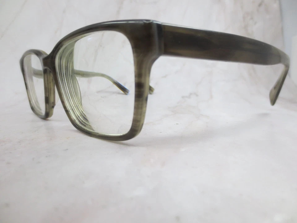 Marco de gafas Warby Parker Nash 150 para mujer gris cuadrado borde completo 55-17-145 Foto 2 de 4