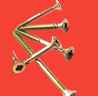 Spanplattenschrauben, Stahl gehärtet, Senkkopf 5,0x50 mm 200 Stück | KLIMAS 