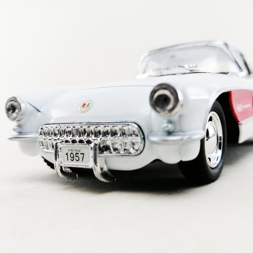 1957 Chevrolet Corvette Die-Cast Model Car Kinsmart 1:34 Scale Toy Collection #3 - Picture 60 of 60
