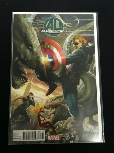 Age of Ultron # 8 1:50 Variant - Avengers - Marvel Comics - 2013