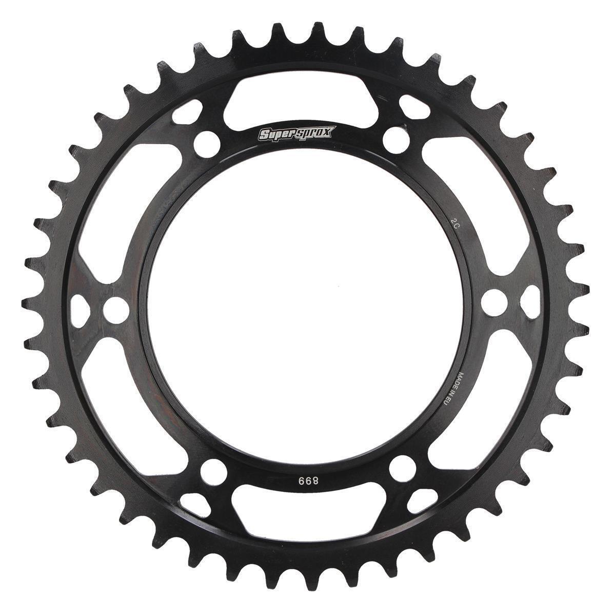 Supersprox Stealth Sprocket Fits KTM LC8 Adventure Black 43 Z