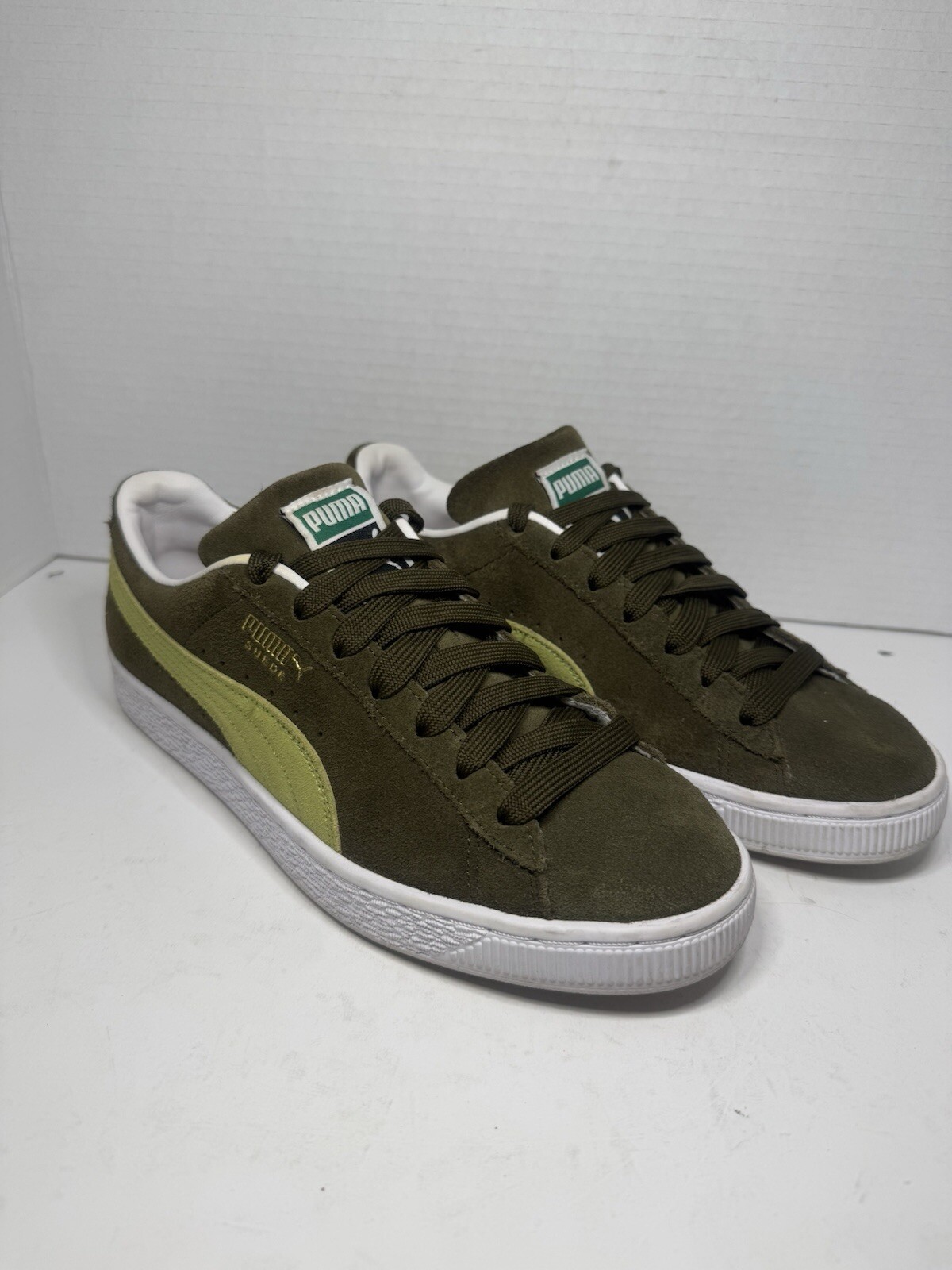 Puma Suede Olive Whose Men’s Size 5.5 Original 374915-58