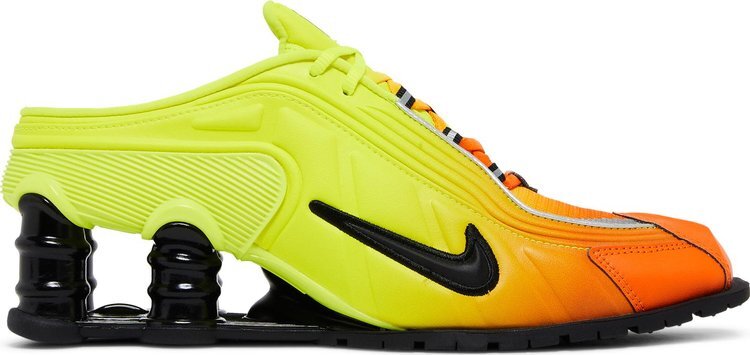 Nike Martine Rose x Womens Shox Mule MR4 'Safety Orange' DQ2401-800 In Stock