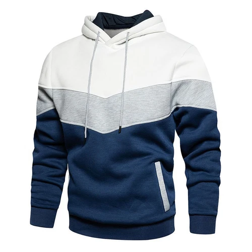 Men's Sweatshirt Fleece Hoodie Long Sleeve Sweater Top Fashion Hooded Pullover - Picture 10 of 74