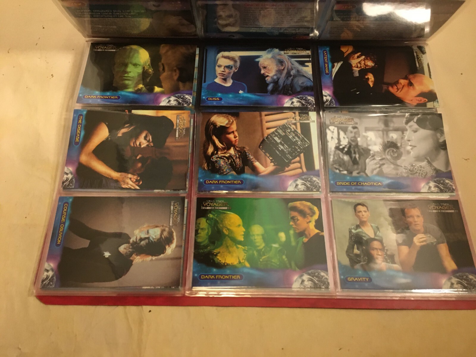 Star Trek Voyager Closer to Home Skybox 98 Trading Base Card Set 1999 178-277 - Picture 9 of 12