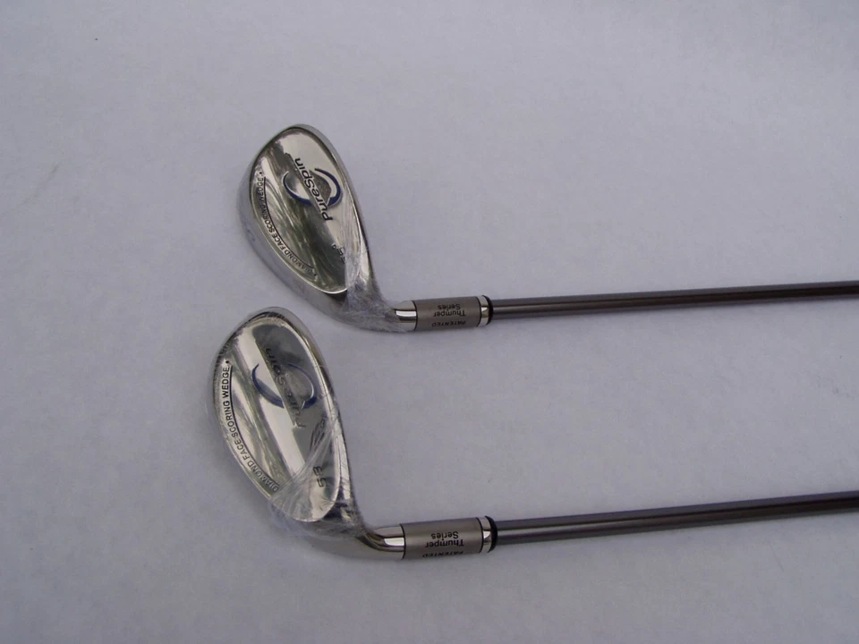 New PureSpin Diamond Face Sand Wedges 55* & 58* (2 clubs) LH Graphite S Flex - Image 4 of 4