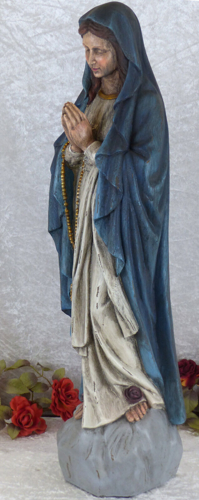 Maria Mutter Gottes Statue 79 cm Heiligenfigur Madonna Skulptur Figur Religion