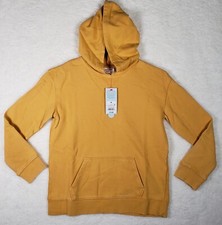 Cat Jack Kids Size Medium Hoodie Sweatshirt Hooded Kangaroo Pocket Yellow NEW