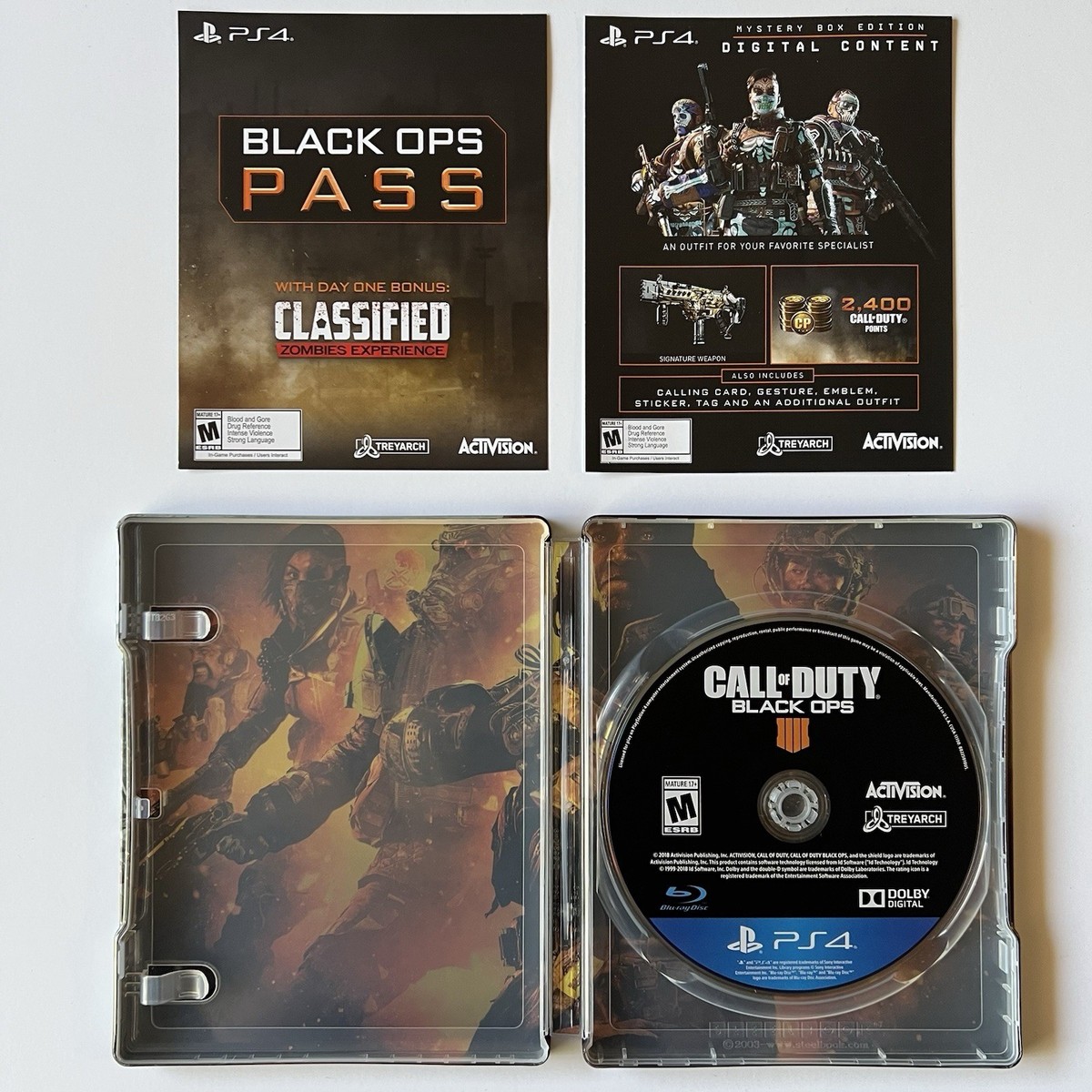 Call of Duty Black Ops 4 Complete Pro DLC Pass Zombies PS4