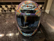 Suomy Apex Motorcycle Helmet - Flowers - XXXL - NEW