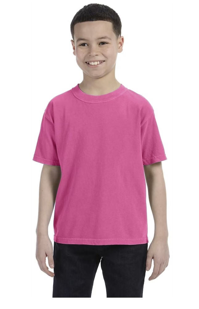 Молодежная футболка средней длины Peony XL, окрашенная в комфортные цвета C9018