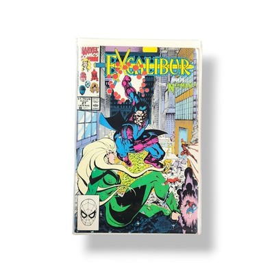 Excalibur Meets The NthMan #27 1990 Marvel Comic Book