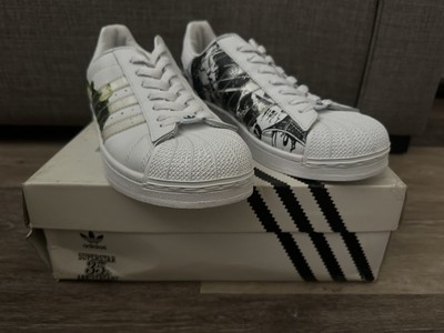 Adidas Superstar Size US Mens 9.5 35th Anniversary Captain Tsubasa DS 