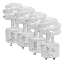 13Watt GU24 Base 2 prong light bulbs- UL approved-120v 60Hz - Mini Twist Lock Sp