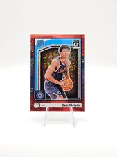 Cam Christie 2024-25 Panini Donruss Optic RC Fast Break Red SP /75 #284 Clippers