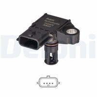 Delphi PS20076-12B1 Sensor, Saugrohrdruck FüR Dacia Renault