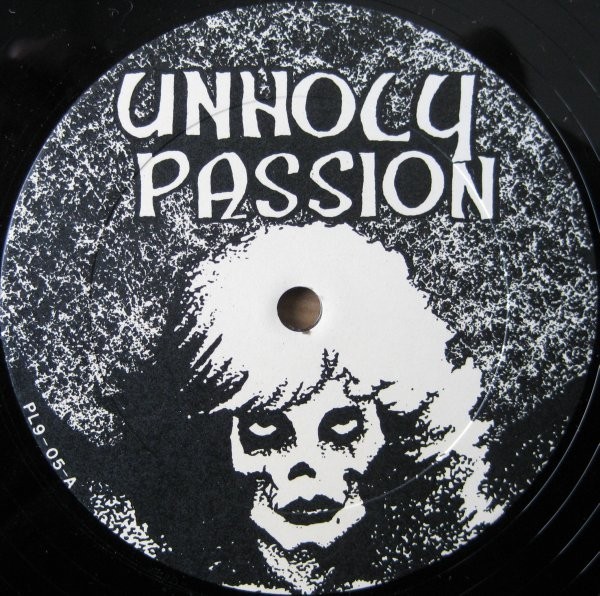 Samhain / Unholy Passion 1985 US 1st Tan Cover Black Vinyl Plan 9