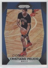 2017-18 Panini Prizm Blue Prizm 61/199 Cristiano Felicio #243 0a1