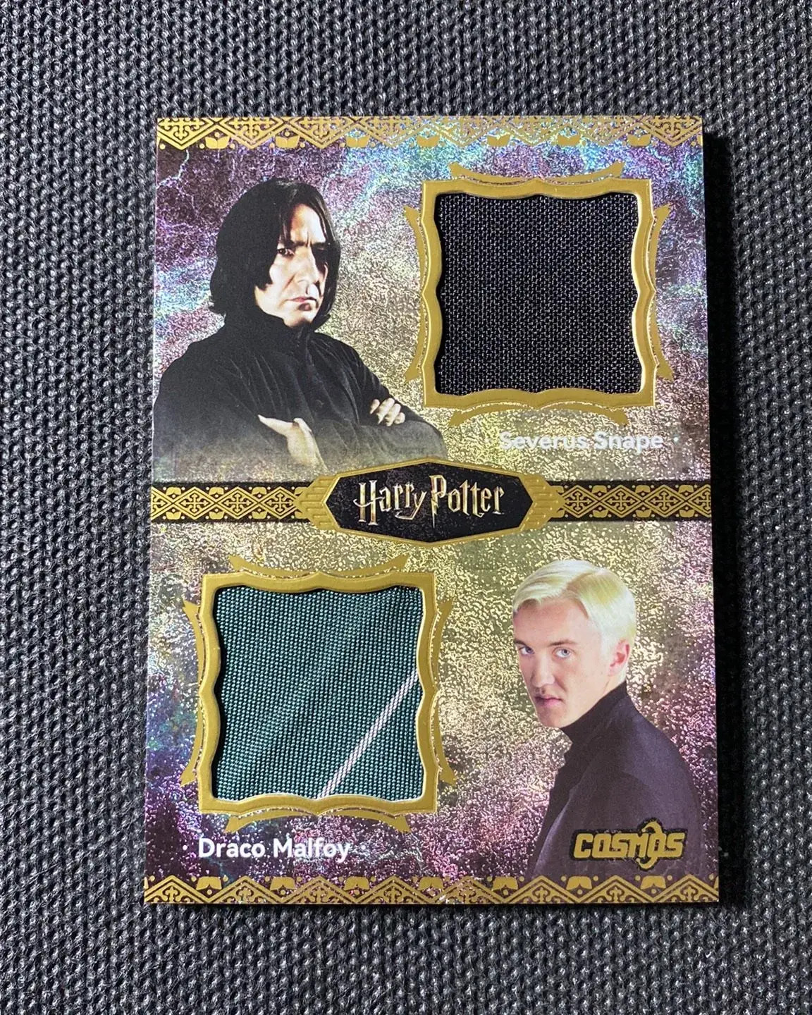 2025 Kakawow Cosmos Harry Potter Legacy Iconic Snape Malfoy Dual Patch 85/85 J11