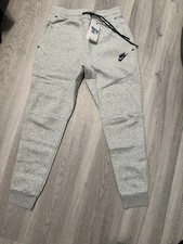 Nike Tech Fleece Slim Fit Jogger Pants - Gray - Small