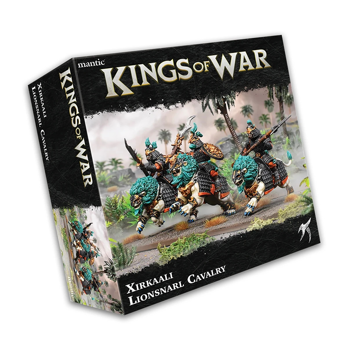 Xirkaali Lionsnarl Cavalry Regiment - Kings Of War Mantic Games - Brand New